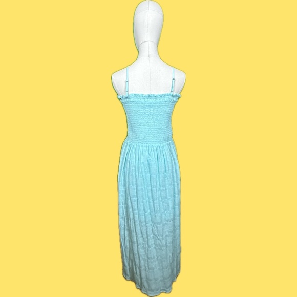 Super Cute MIDI Shirred Sundress - Picture 3 of 5